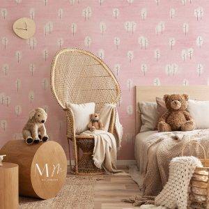 Arboles de azúcar rosa