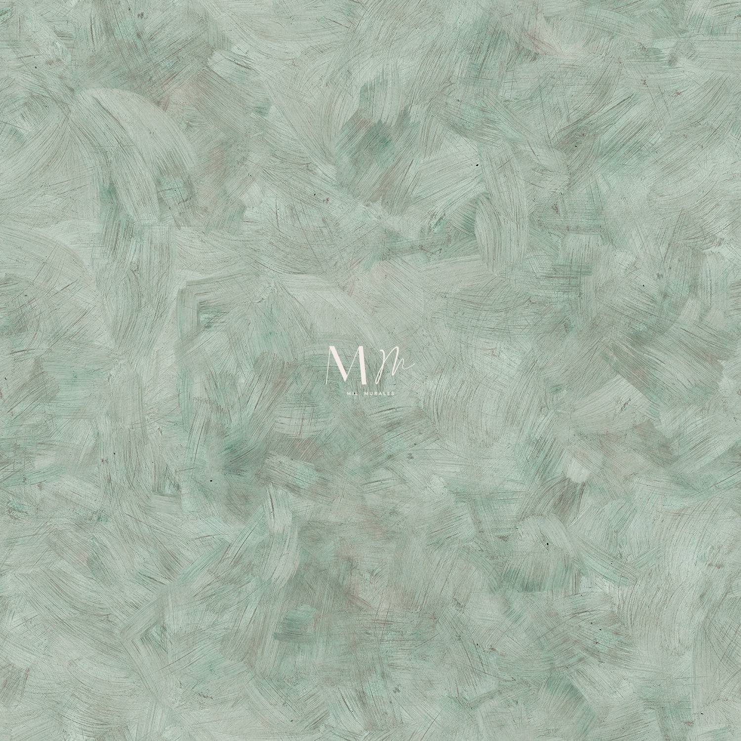 Pinceladas Verde agua