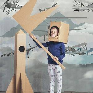 Avionetas en el cielo