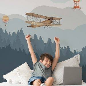 Entre pinos y globos