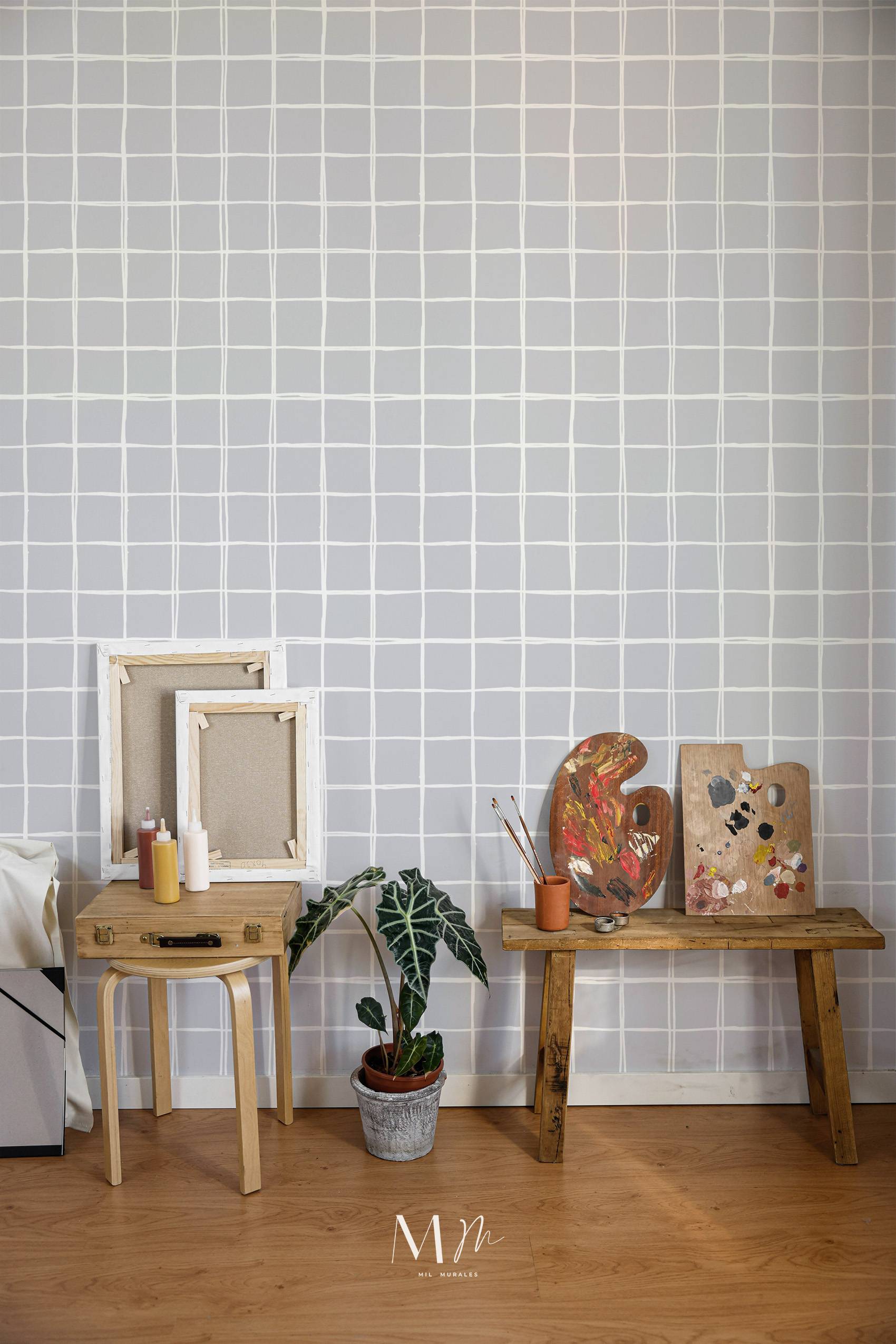 Cuadros Irregulares gris