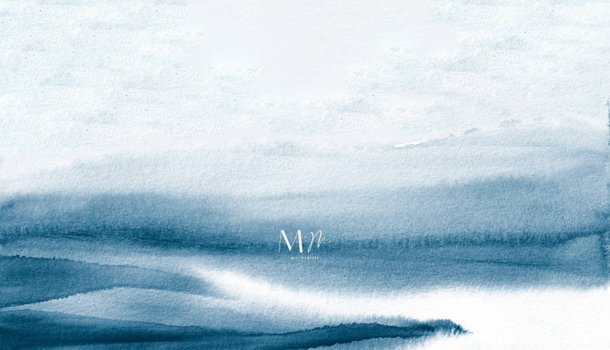 Mar de acuarela